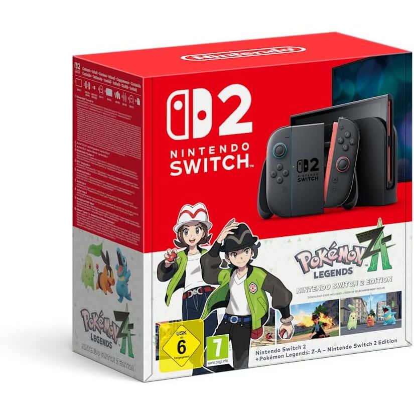 Buy Nintendo Switch,Nintendo Switch 2 Console & Pokémon Legends Z-A Game Bundle - Gadcet UK | UK | London | Scotland | Wales| Near Me | Cheap | Pay In 3 | Video Game Consoles